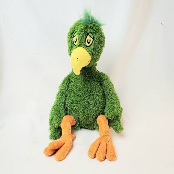 Kohl's Cares Dr. Seuss Hooey Green Parrot Plush "Oh Say Can You Say" Stuffed Ani - Picture 1 of 5